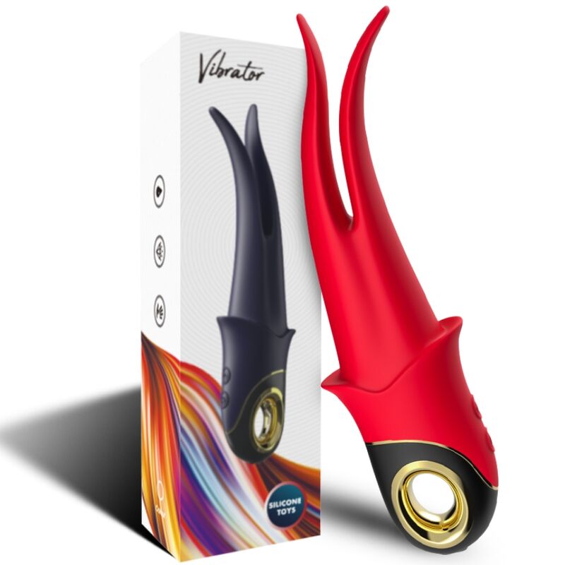 Armony - Vibratore Ombra Doppia Testa Rosso - immagine 6