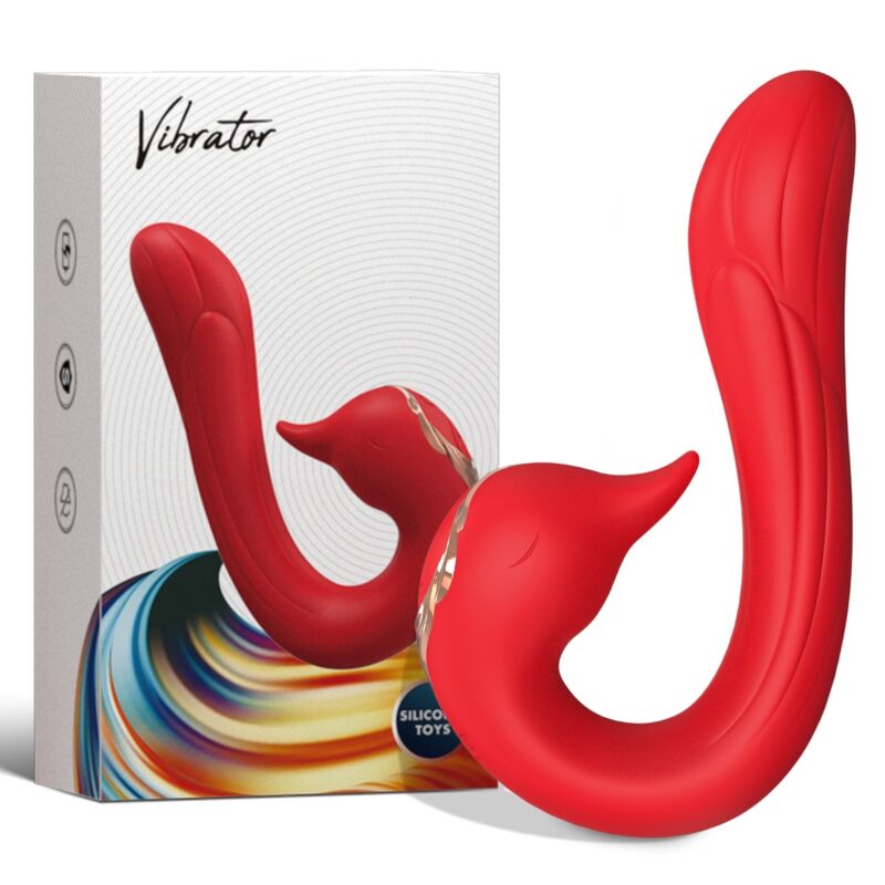 Armony - Vibratore Delfin Multiposizione Ed Effetto Calore Rosso - immagine 5