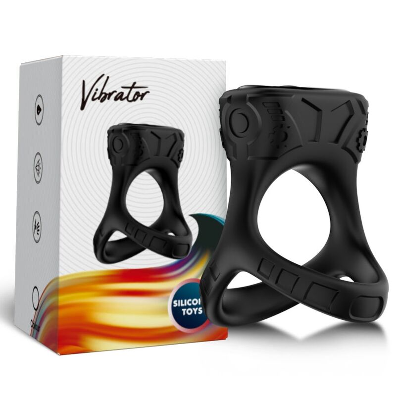Armony - Anello Vibratore E Multiposizione Nero - immagine 5