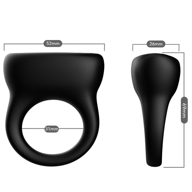 Armony - Anello Vibratore Nero - immagine 3