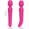 Armony - Mission Massaggiatore E Vibratore Effetto Calore Fucsia