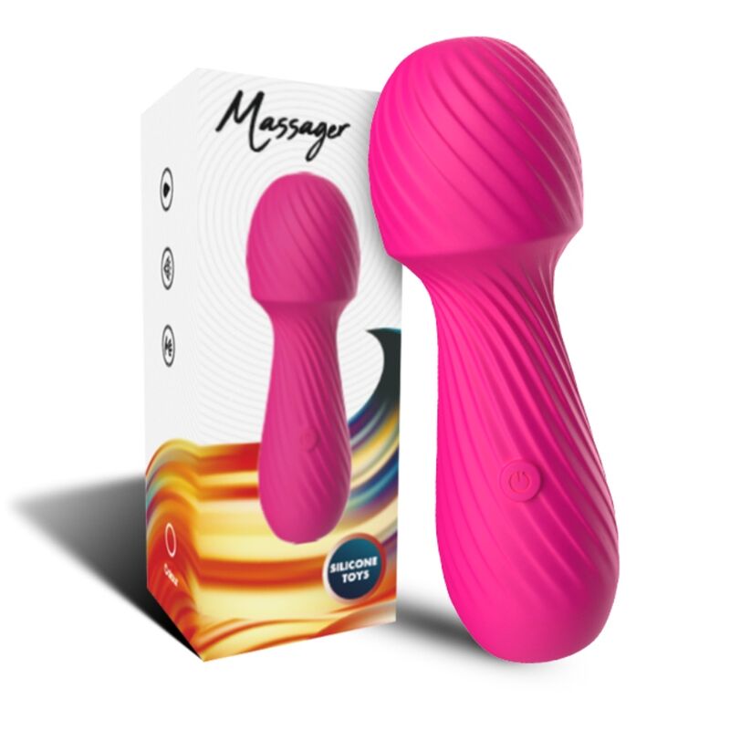 Armony - Massaggiatore Dazzle E Vibratore Piccolo Fucsia - immagine 4