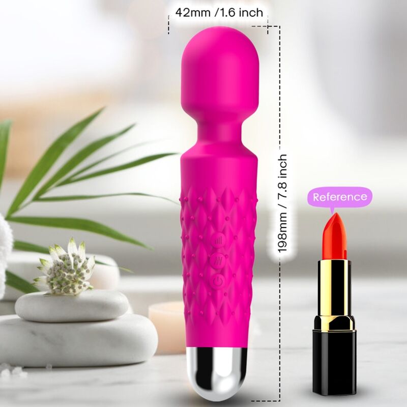 Armony - Massaggiatore E Vibratore Postino Testa Super Flessibile Fucsia - immagine 2