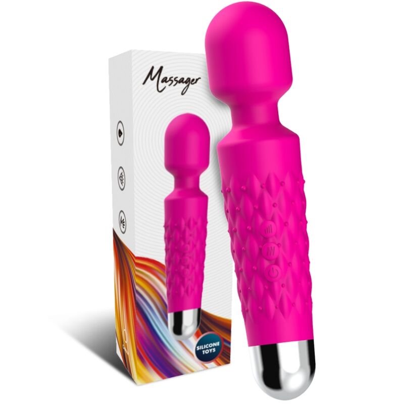 Armony - Massaggiatore E Vibratore Postino Testa Super Flessibile Fucsia - immagine 4
