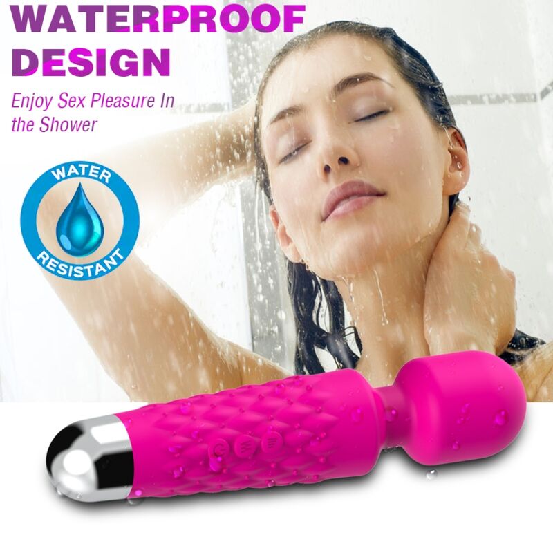 Armony - Massaggiatore E Vibratore Postino Testa Super Flessibile Fucsia - immagine 3