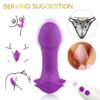 Armony - Vibratore Fischietto Introducibile Telecomando Viola