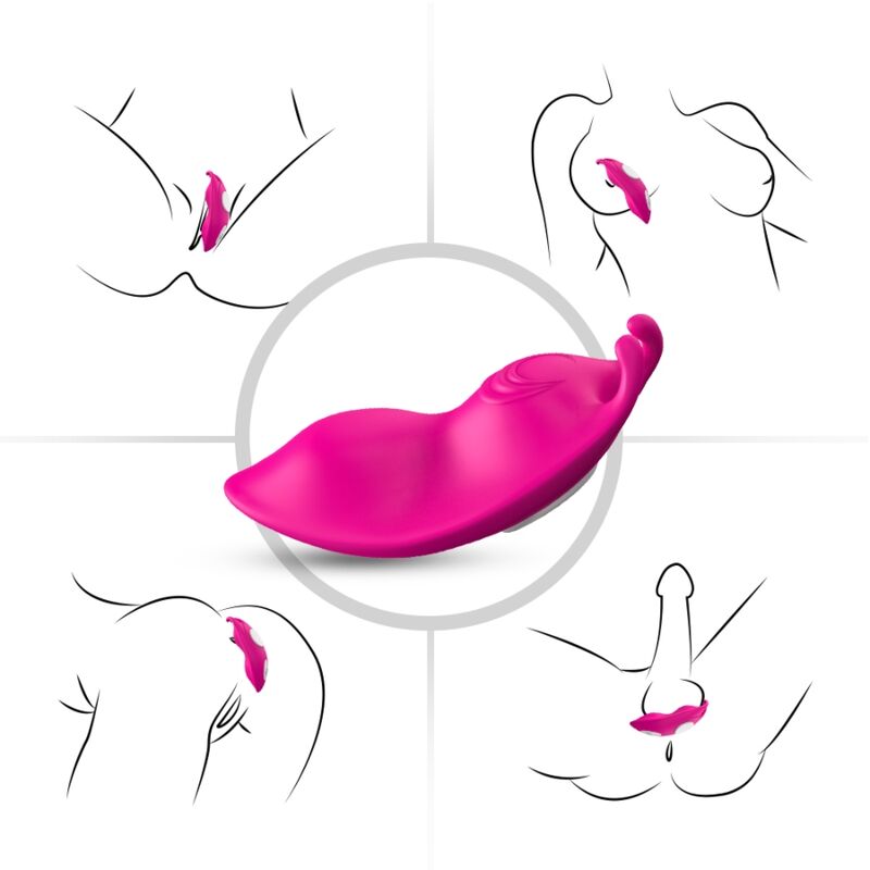 Armony - Mutandina Indossabile Honeybee Vibratore G-Spot Remote Control Fucsia - immagine 5