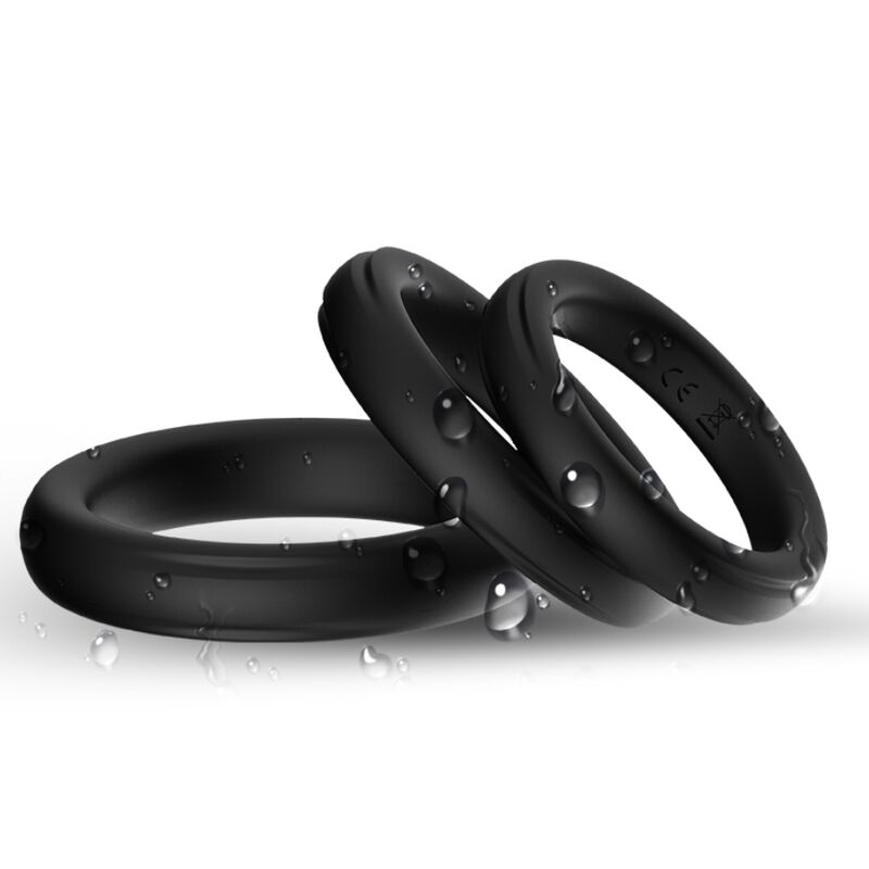 Armony - Anello Triplo In Silicone Luminoso - immagine 3