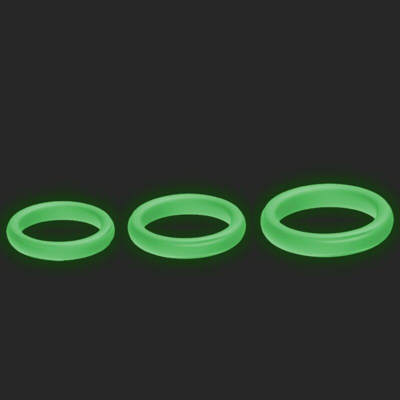 Armony - Anello Triplo In Silicone Luminoso - immagine 2