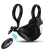 Armony - Anello Vibratore Manta Scroto Telecomando Nero