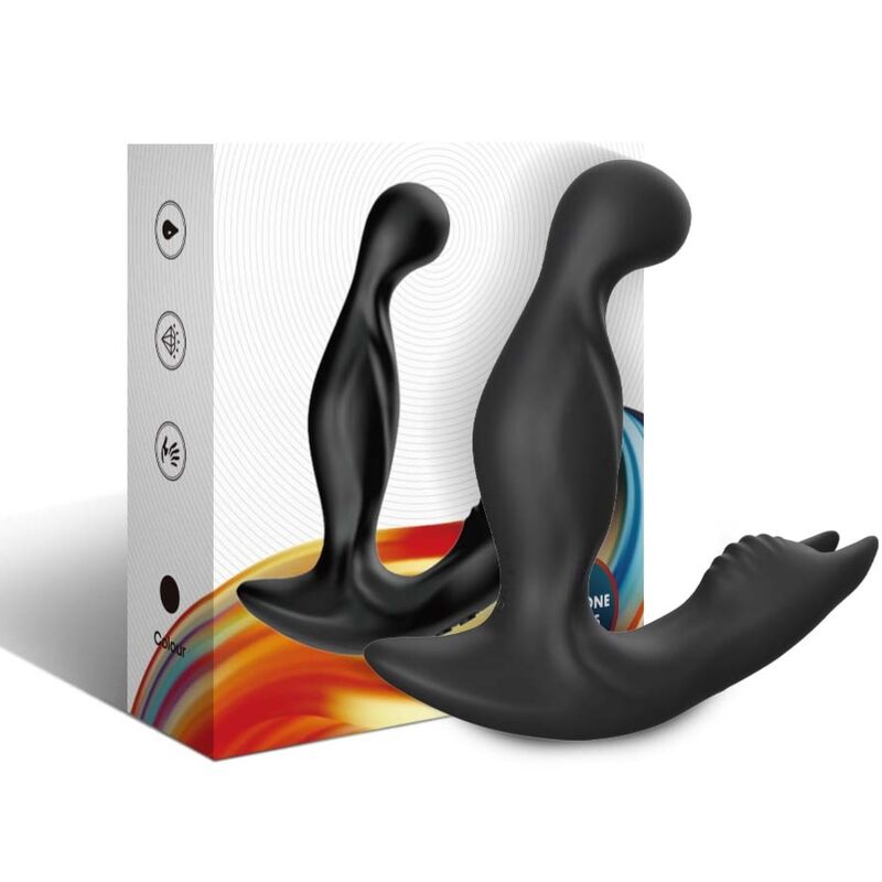 Armony - Bat King Vibratore Rotatore Anale Della Prostata Telecomando Nero - immagine 4