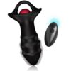 Armony - Vibratore A Dita Kylin E Telecomando Con Presa Anale Nero