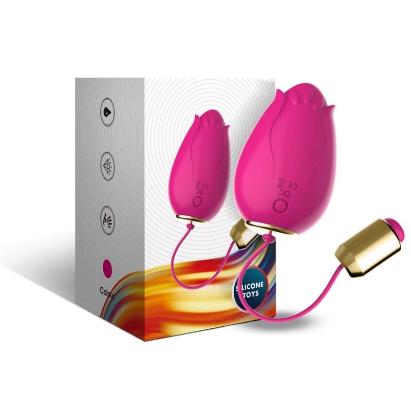 Armony - Mandala Egg Vibratore G-Spot Remote Control Fucsia - immagine 6