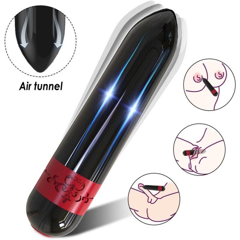 Armony - Proiettile Vibratore Rocket Nero - immagine 3