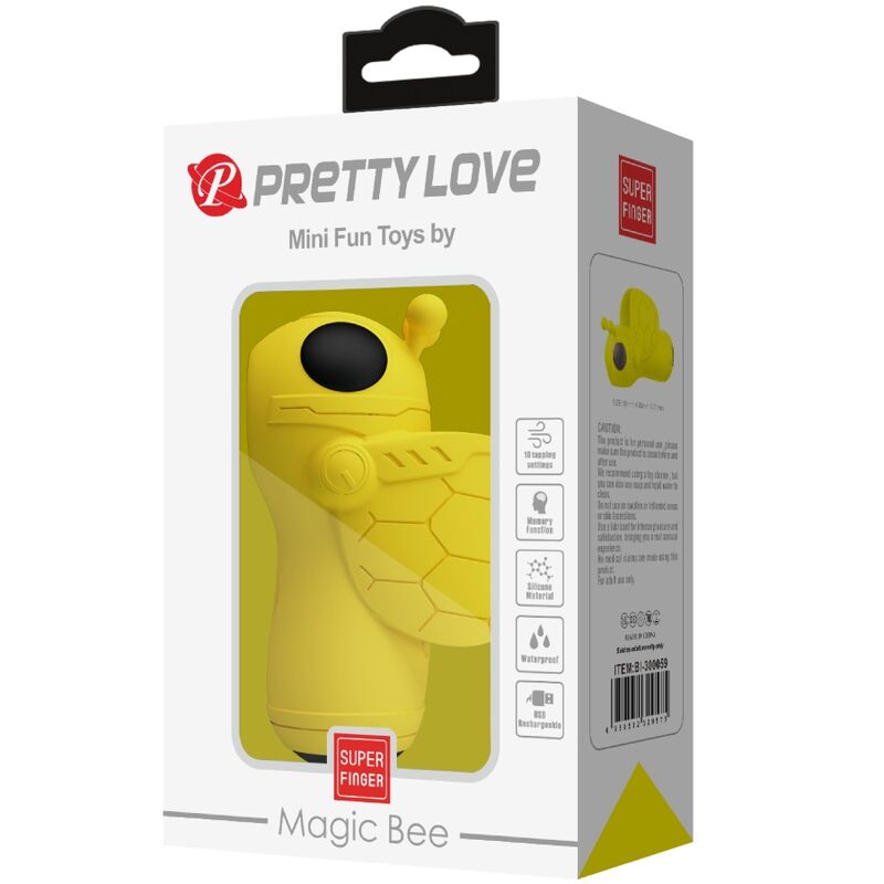 Pretty Love - Mini Giocattoli Divertenti Di Magic Bee Vibratore E Ventosa - immagine 3
