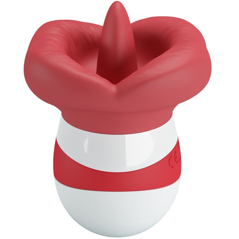 Pretty Love - Mina Stimolatore Della Lingua Rosso Chiaro - immagine 3