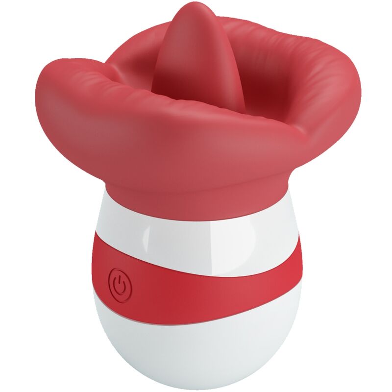 Pretty Love - Mina Stimolatore Della Lingua Rosso Chiaro - immagine 2
