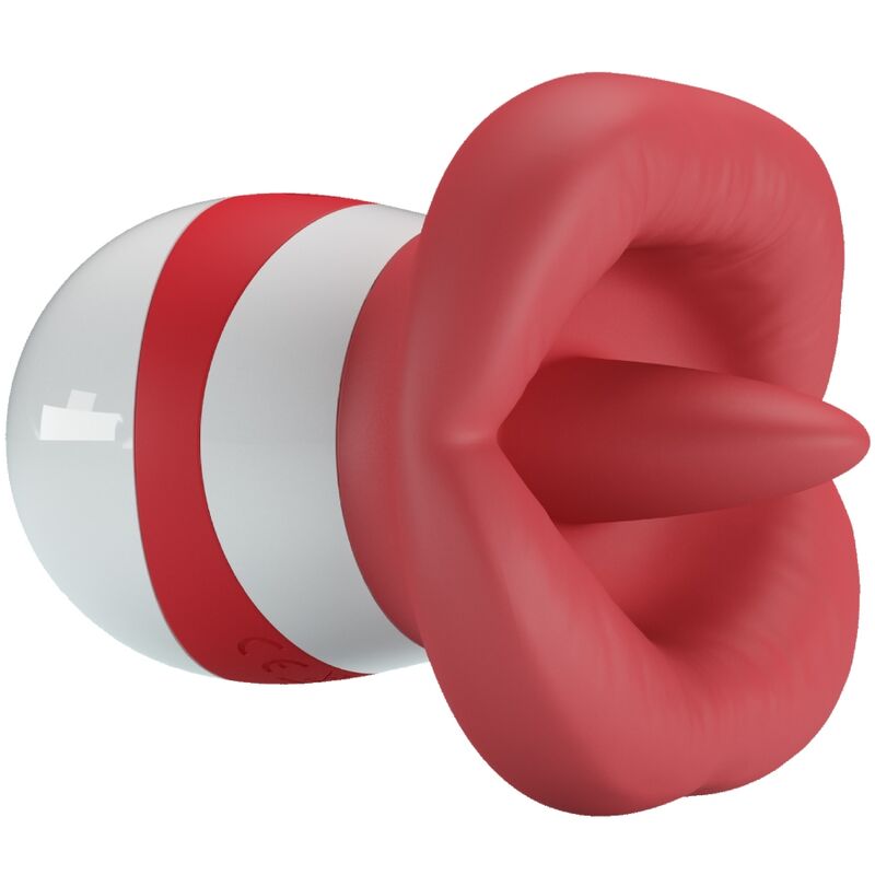 Pretty Love - Mina Stimolatore Della Lingua Rosso Chiaro - immagine 4
