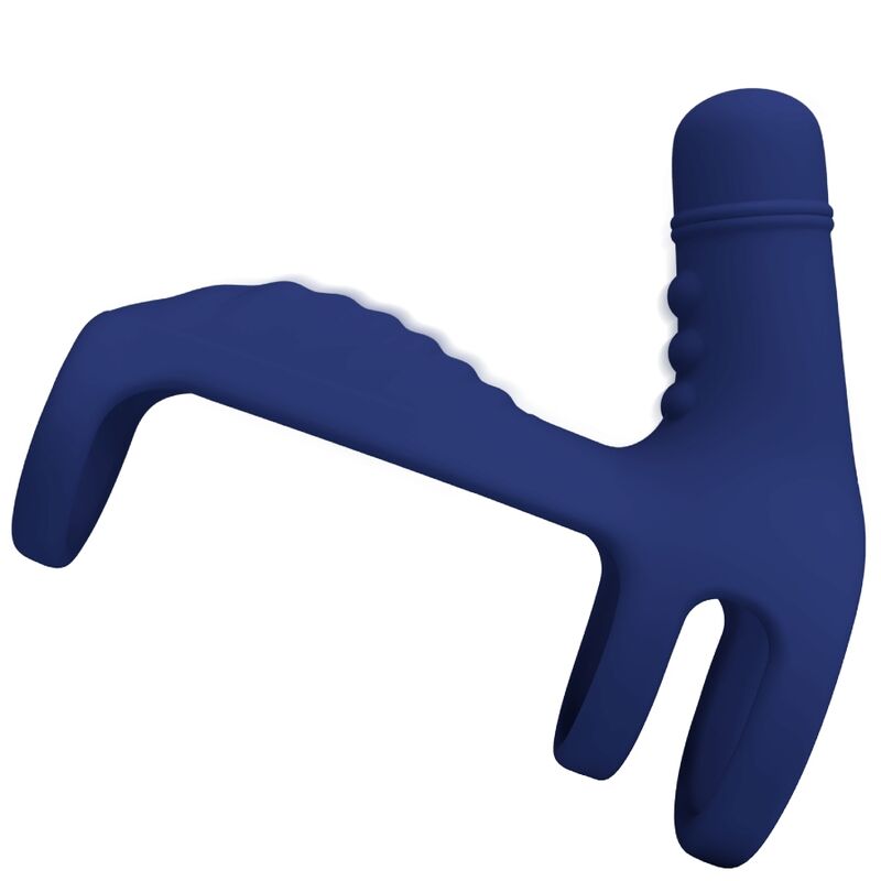 Pretty Love - Anello Vibrante Elish Con Estensione Blu - immagine 2