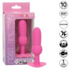 Calexotics - First Time Plug Anale Sonda Perline 10 Vibrazioni Rosa