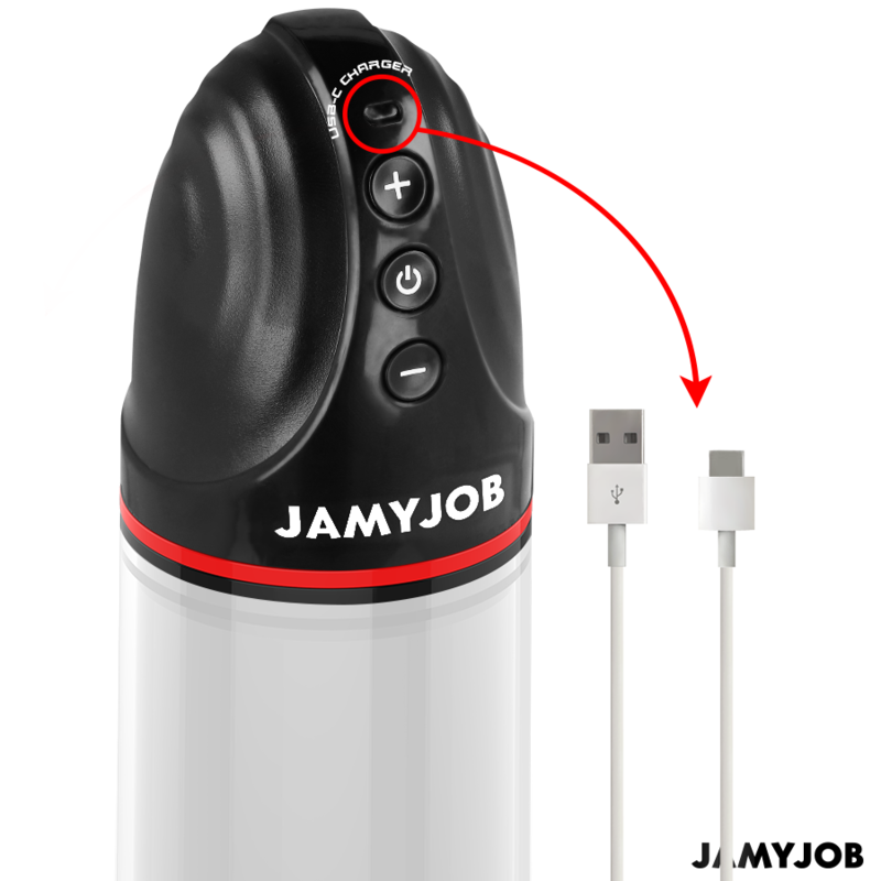 Jamyjob - Pompa Automatica Xpand 3 Livelli Di Aspirazione Grigia - immagine 4