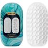 Pretty Love - Masturbatore Maschile In Silicone Hot Wave Bianco