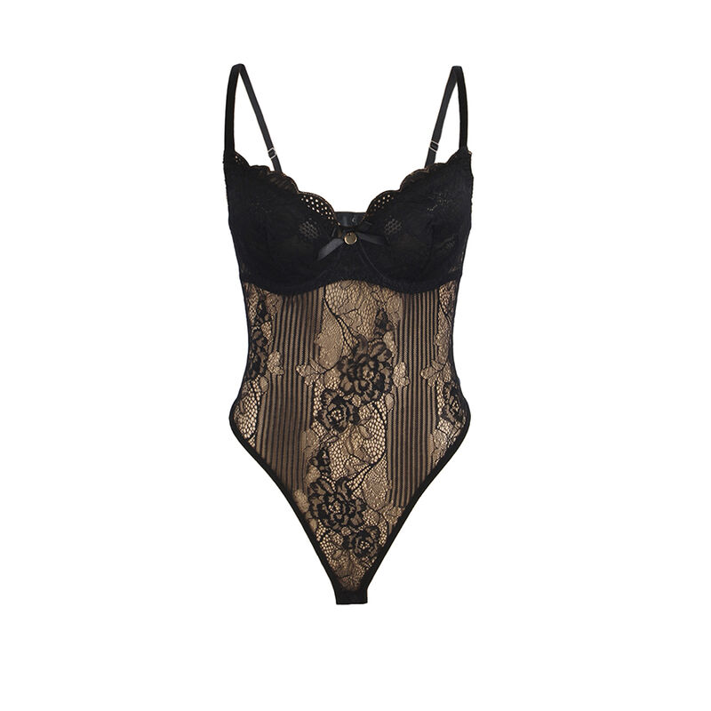 Subblime - 955625 Body In Pizzo Con Chiusura Inferiore Nero L/Xl - immagine 4