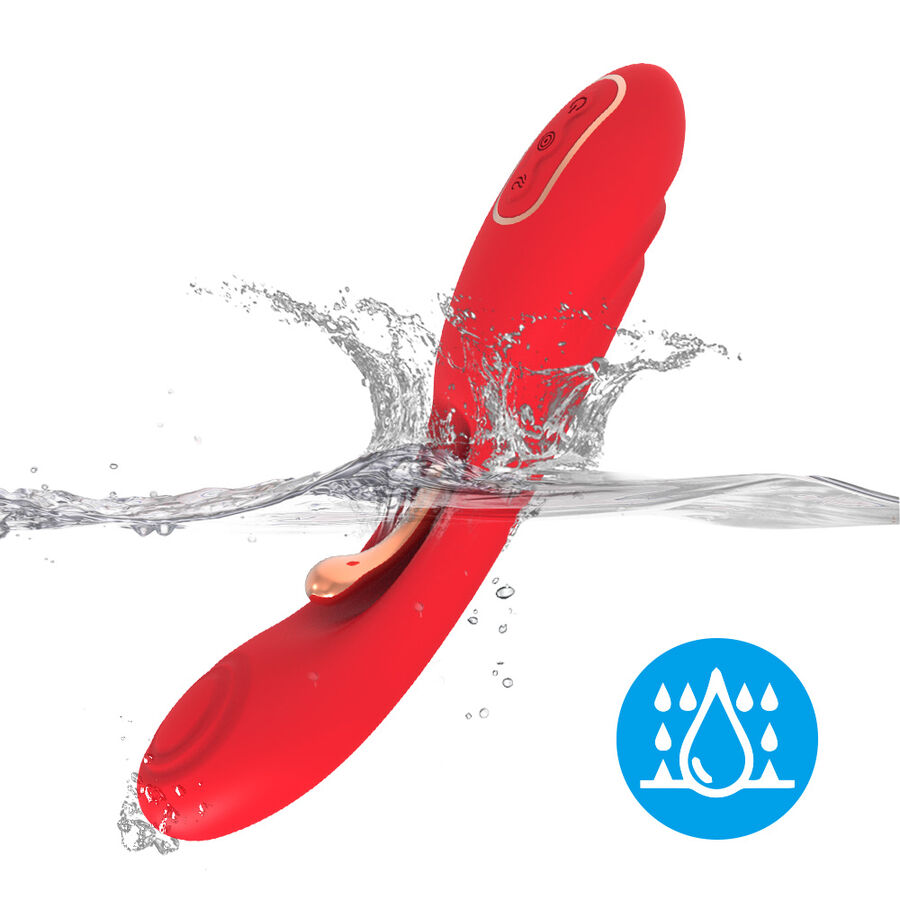 Armony - Vibratore Con Lingua Oscillante Rosso - immagine 5