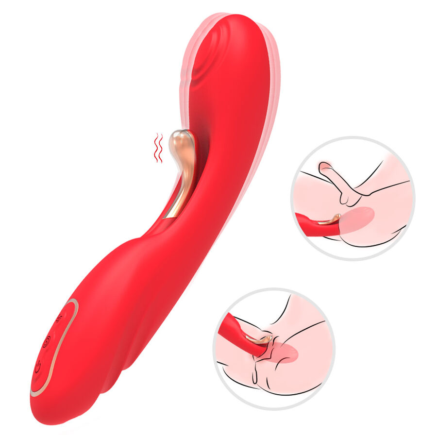 Armony - Vibratore Con Lingua Oscillante Rosso - immagine 2