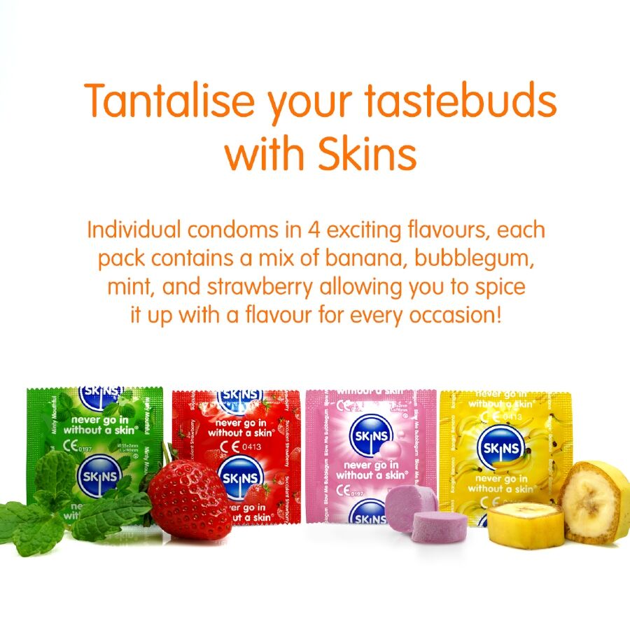 Skins - Preservativi Multigusto Premium Confezione Da 8 - immagine 3