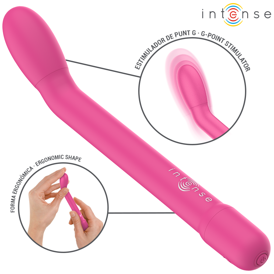 Intense - Karlie Stimolatore Punto G Ricaricabile Rosa - immagine 5