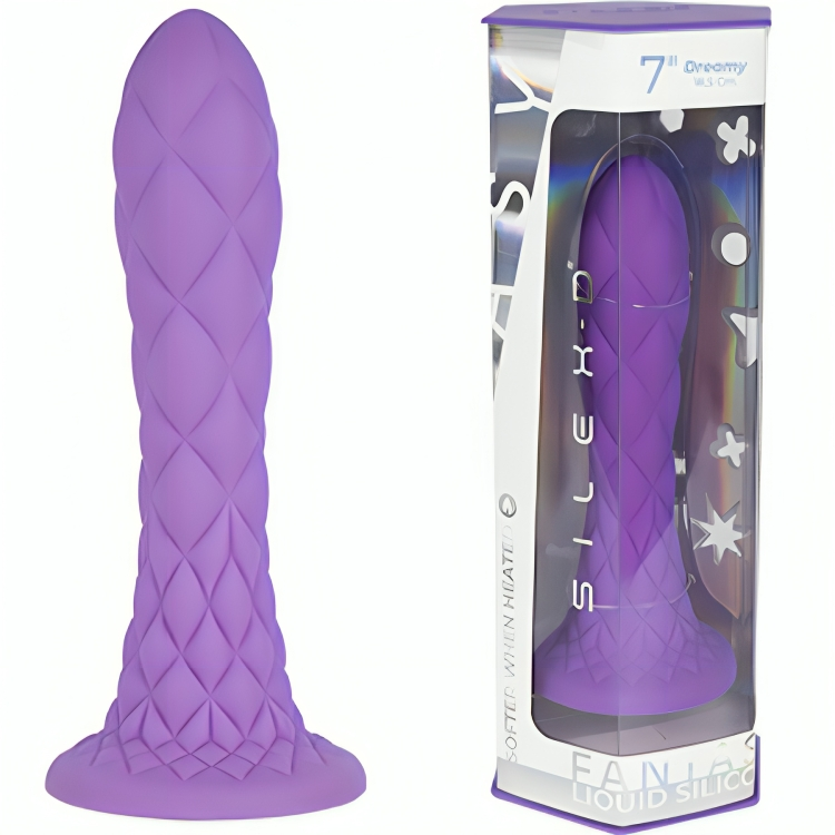 Silexd Dreamy Fantasy – Dildo termoreattivo fucsia 18,5 cm - immagine 2
