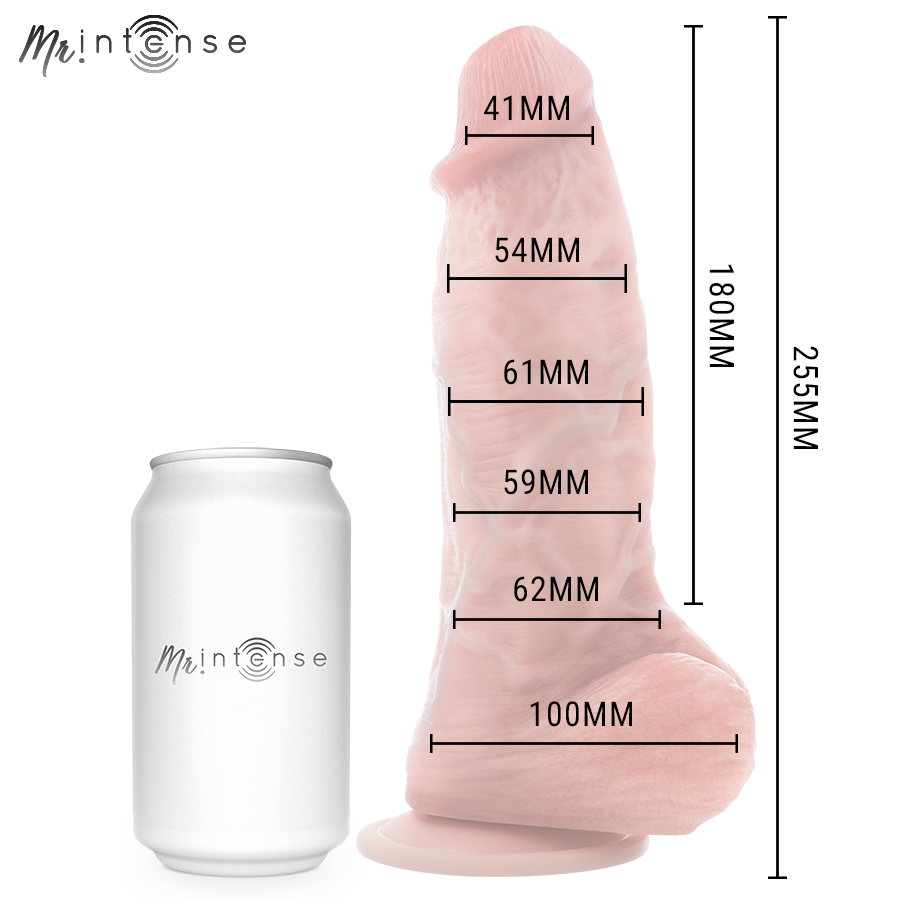 Mr Intense - Dildo In Silicone Spencer Con Pene Grande 25,5 Cm -Ø- 6,2 Cm - immagine 4