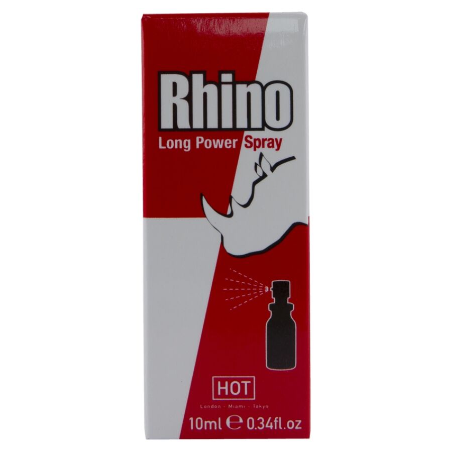 Hot - Rhino Spray A Lunga Potenza 10 Ml - immagine 4