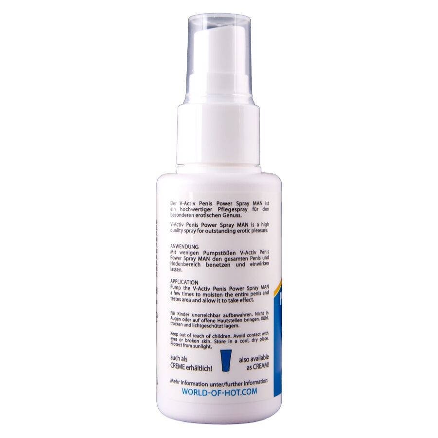 Hot - V-Activ Penis Power Spray Per Uomo 50 Ml - immagine 3