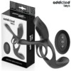 Addicted Toys - Doppio Anello Per Pene Con Stimolatore Clitorideo