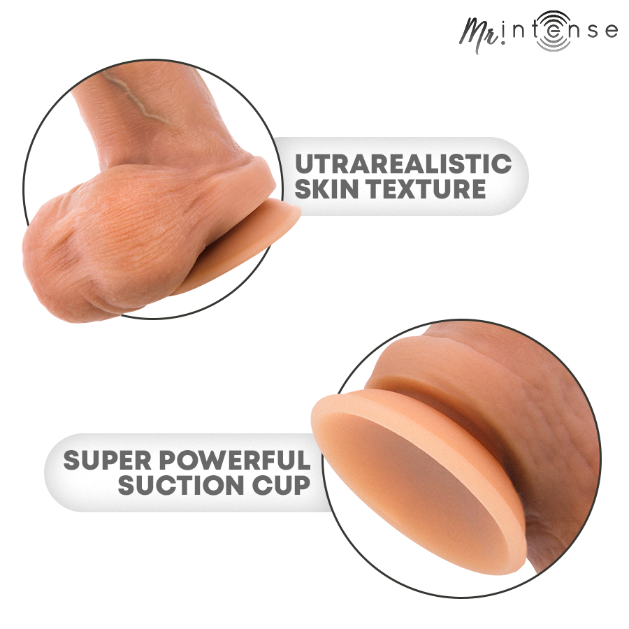 Mr Intense - Dildo In Silicone Di Bruce S Con Testicoli 17,8 Cm -Ø- 4 Cm - immagine 6