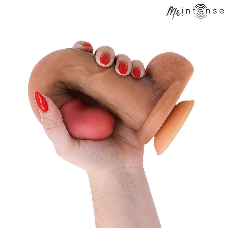 Mr Intense - Gary L Pene In Silicone Ultra-Realistico Con Testicoli 23 Cm - Ø- 4,7 Cm - immagine 5
