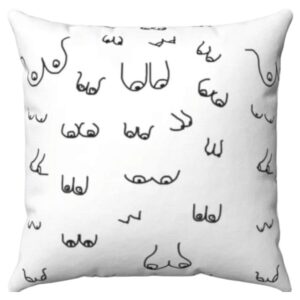 Diablo Picante - Cuscino Per Seni 30 X 30 Bianco