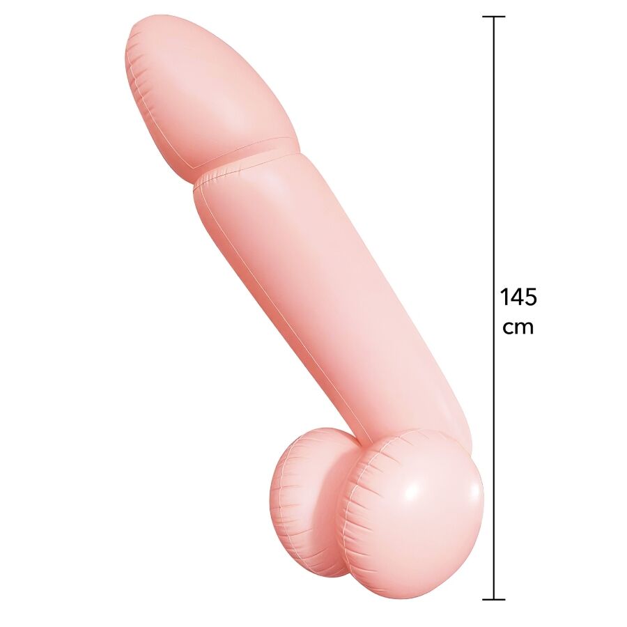 Hidden Desire - Pene Gigante Gonfiabile Willy 145 Cm - immagine 2