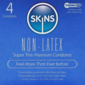 Skins - Preservativi Senza Lattice, Confezione Da 4