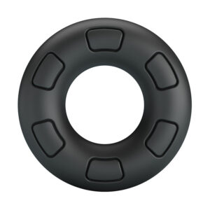 Crazy Bull - Anello Per Pene In Silicone Super Morbido Bertram Nero