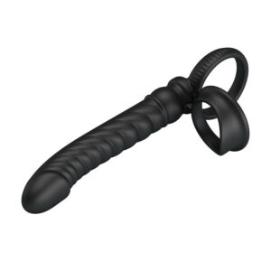 Pretty Love - Vibratore Anale Merritt Con Anello E Vibrazione Nero