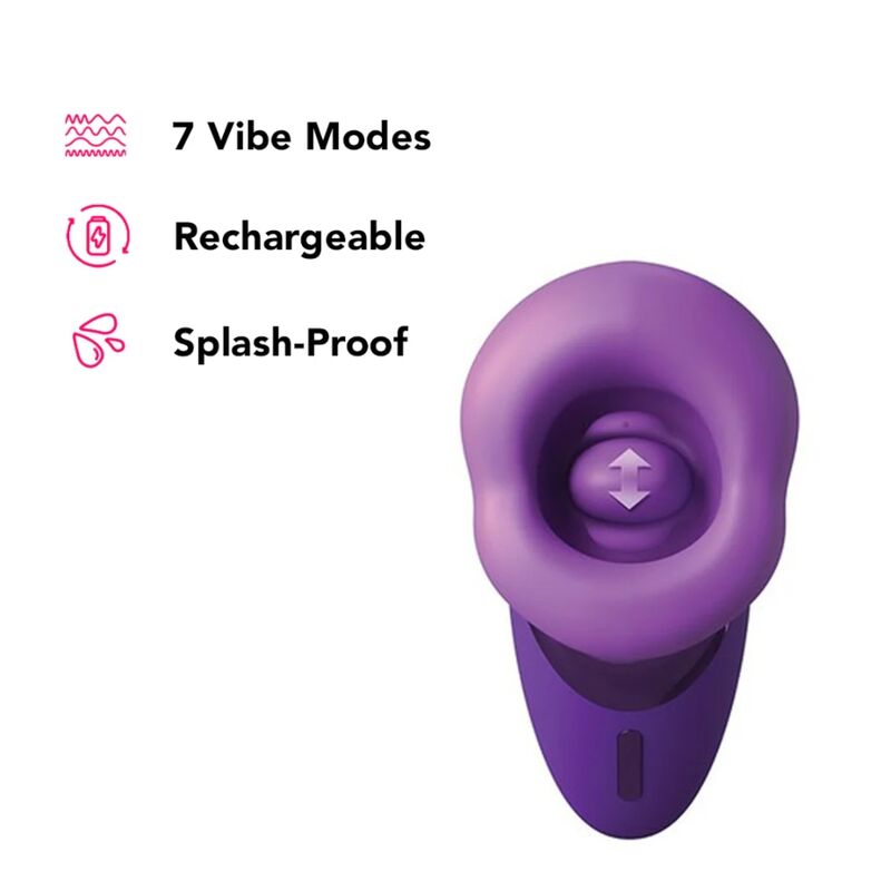 Fantasy For Her - Vibratore A Succhia-Pleasure Viola - immagine 4