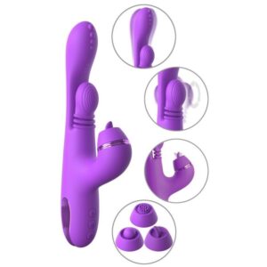 Fantasy For Her - Vibratore A Ragazze Intimotion Pulse Pro Vibe Vibratore Viola