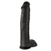 King Cock - Dildo Realistico Con Testicoli 38 Cm Nero