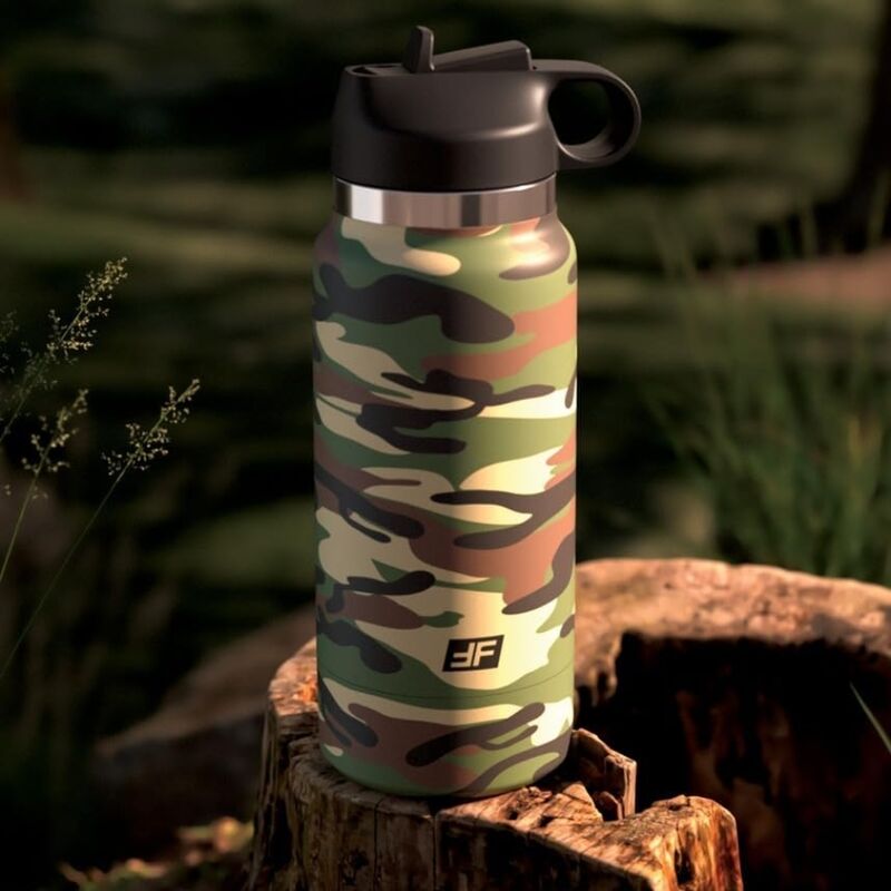 Pdx Plus - Fap Flask Happy Camper Masturbatore Discreto Camouflage - immagine 6