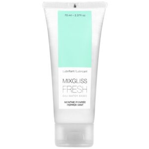 Mixgliss - Lubrificante A Base Acqua Effetto Freddo Gusto Menta 70 Ml