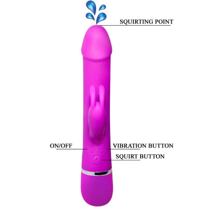 Pretty Love - Vibratore Henry 12 Modalit Di Vibrazione E Funzione Squirt - immagine 6