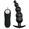 Pretty Love - Plug Anale In Silicone Extra Stimolazione E 12 Modalit Di Vibrazione Nero